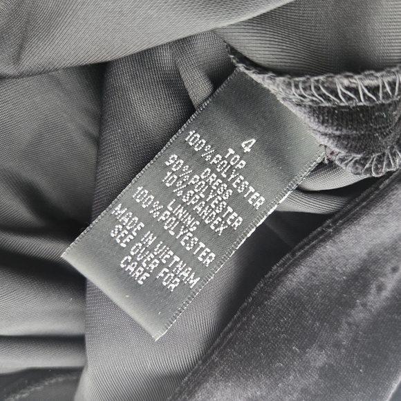 Fancy Velvet Dress EUC - Picture 8 of 8